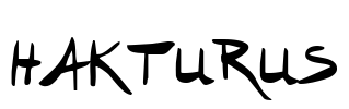 Hakturus Font Image