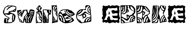 Swirled (BRK) Font Image