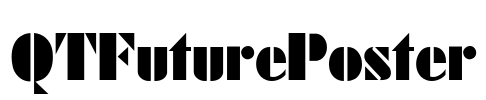 QTFuturePoster Font Image