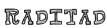 Raditad Font Image