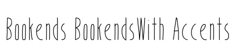 Bookends BookendsWith Accents