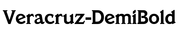 Veracruz-DemiBold