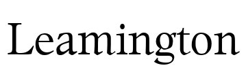 Leamington Font Image