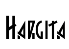 Hargita Font Image