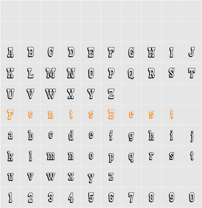 Looneywood Character Map
