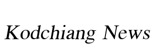Kodchiang News Font Image