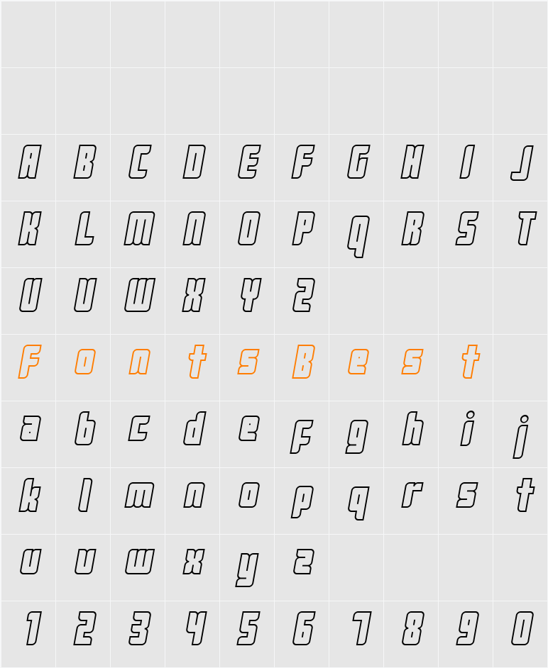 Push Character Map