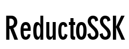 ReductoSSK Font Image