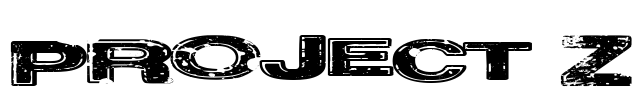 Project Z Font Image