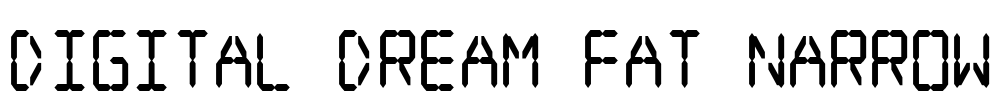 Digital dream Fat Narrow