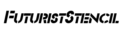 FuturistStencil