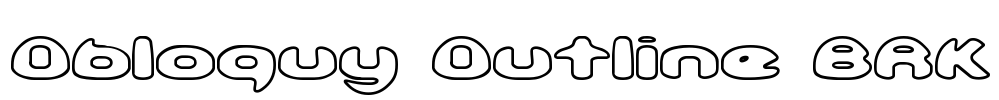 Obloquy Outline BRK