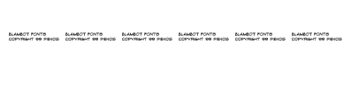 Zartz! Font Image