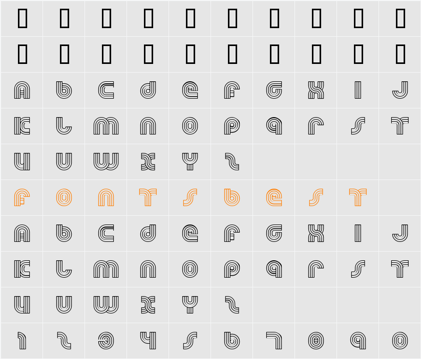Dreamland Character Map