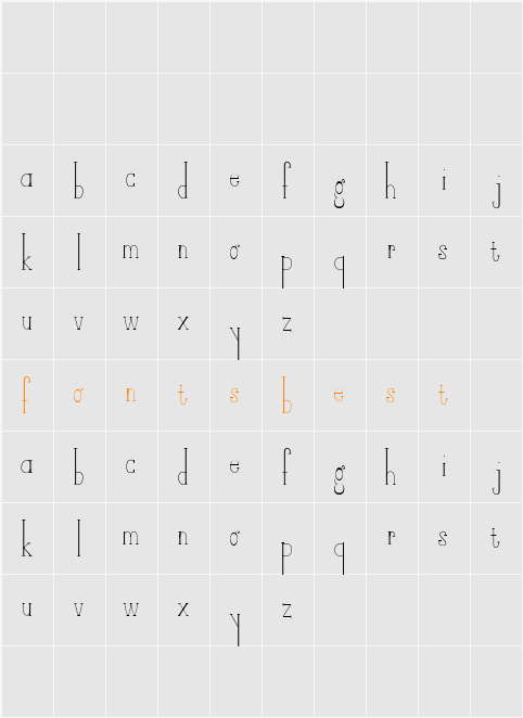 Dirty Little Secrets Character Map
