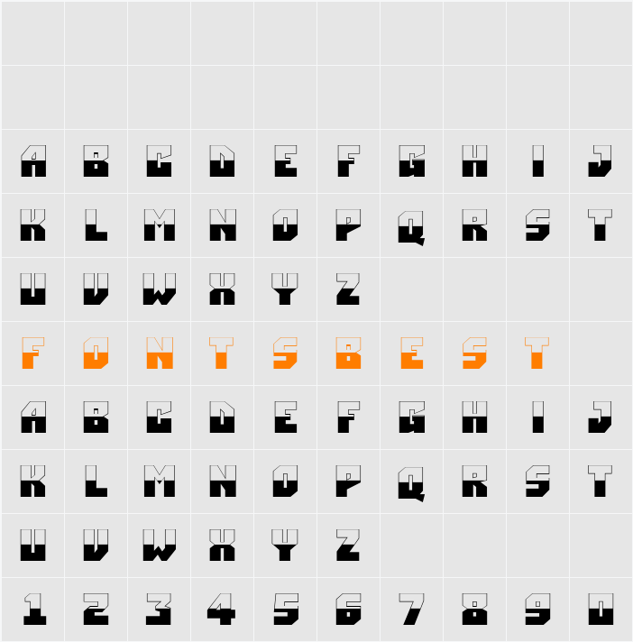 a_SimplerB&W Character Map