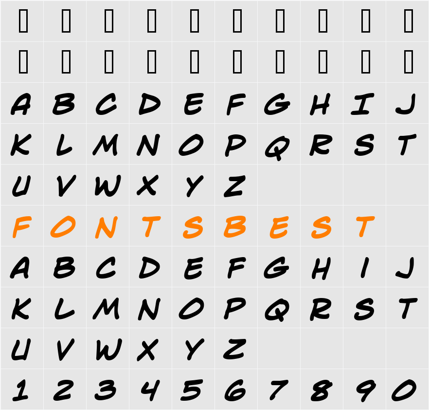Lint McCree BB Character Map