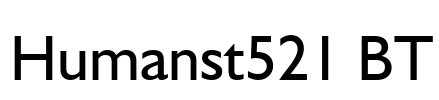 Humanst521 BT