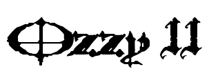 Ozzy II Font Image