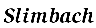 Slimbach Font Image