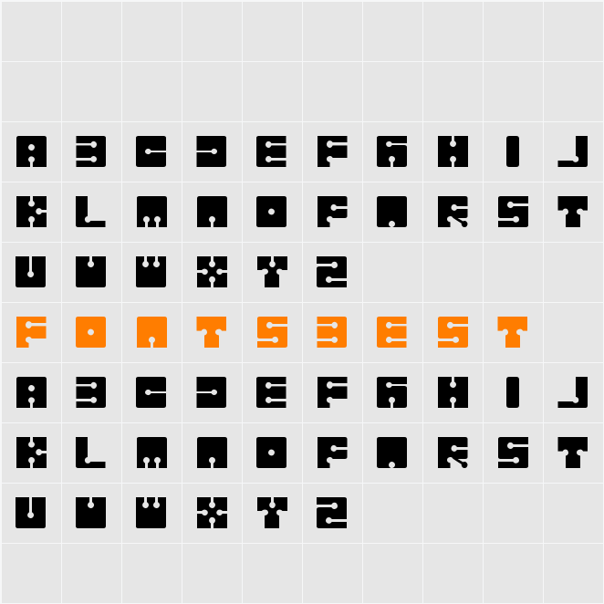 Sistema Character Map