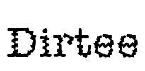 Dirtee Font Image