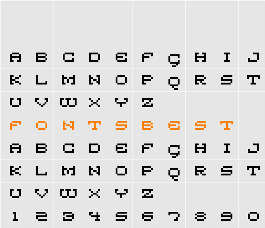Kandelis Character Map