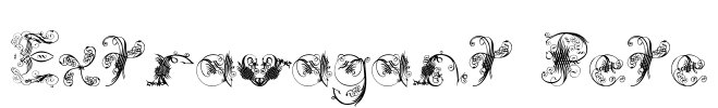 Extravagant Pete Font Image