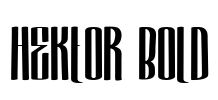 Hektor Bold Font Image