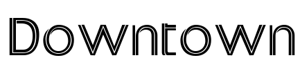 Downtown Font Image