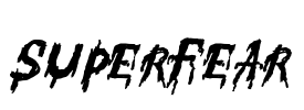 SuperFear Font Image