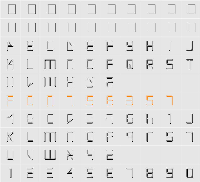Escape Artist Shadow Character Map