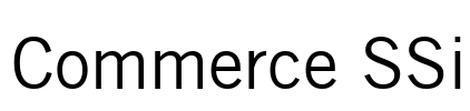 Commerce SSi Font Image