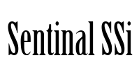 Sentinal SSi Font Image
