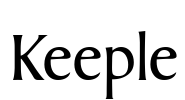 Keeple Font Image