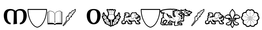 Mage Ornaments Font Image