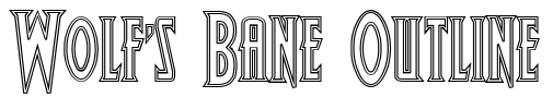 Wolf's Bane Outline