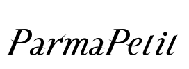 ParmaPetit Font Image