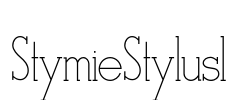 StymieStylus1 Font Image