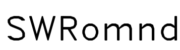 SWRomnd Font Image