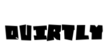 Quirtly Font Image