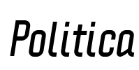Politica Font Image