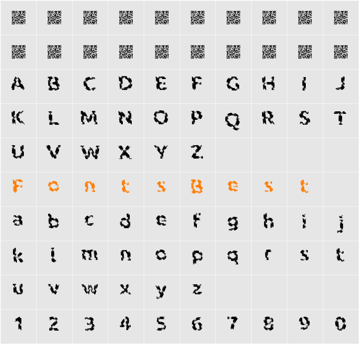 IndianTiger Character Map