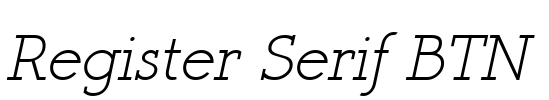 Register Serif BTN