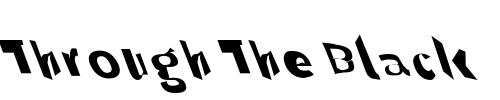 Through The Black