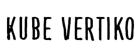 Kube Vertiko Font Image
