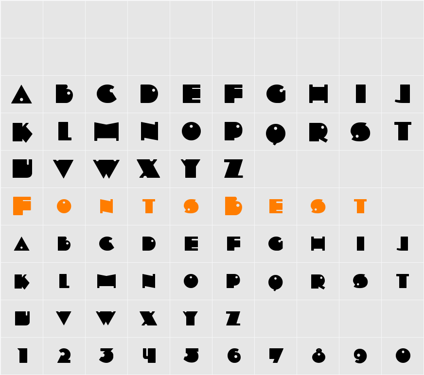 Independant - Small Caps Character Map