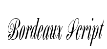 Bordeaux Script