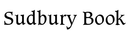 Sudbury Book