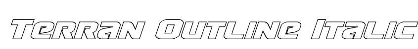 Terran Outline Italic